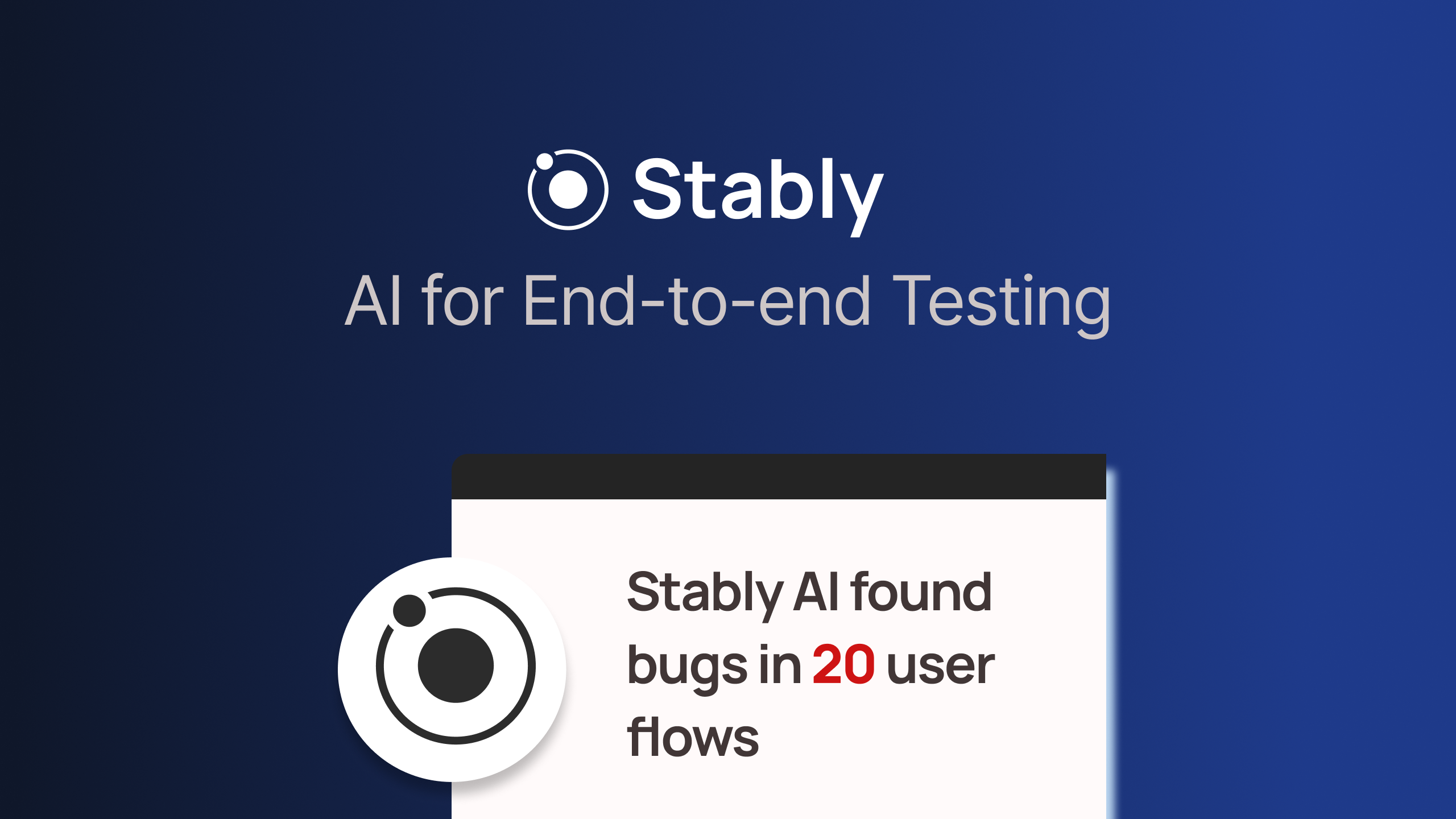 Stably logo